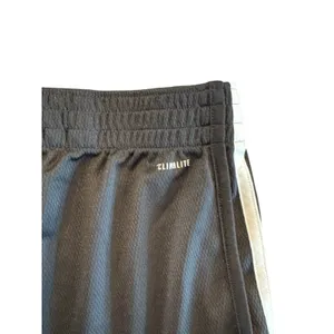Adidas Women Size Small Shorts Training Athletic 3-Striped Black Workout Running thumbnail 7