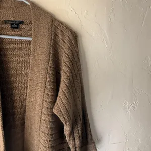 August Silk Sweater Vintage Medium Open Front Cardigan Knit‎ Gilmore Girls thumbnail 2