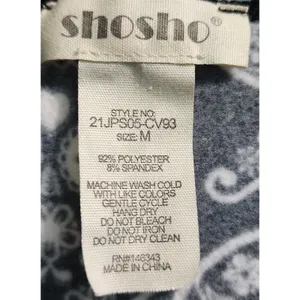 shosho womens skull pattern one piece pajamas sleepwear jumpsuit size‎ m thumbnail 3
