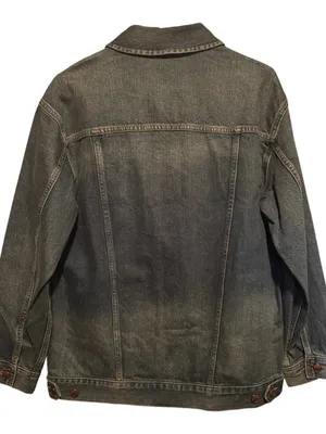 Madewell Button‑Front Denim Jacket in Charleston Wash — Women’s Size S, NWT thumbnail 9