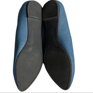 Coach and‎ Four Womens Denim Melitta Glitter Almond Toe Flats Size 6 thumbnail 9