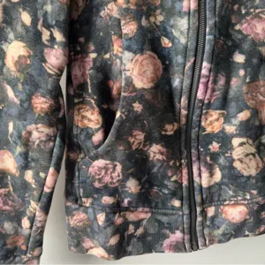 Lululemon Scuba Hoodie *Light Cotton Fleece in Frosted Rose Multi Jacket zip up thumbnail 10