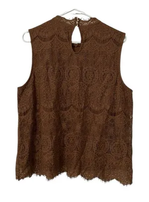 EST 1946 Brown Top/Blouse(Size XL) Brown thumbnail 1