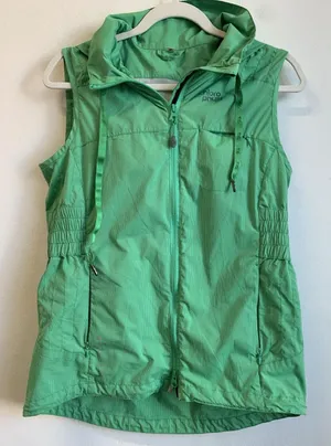 Chlorophille Women’s Vest Full Zip Outdoors Utility Hiking Green Size Small thumbnail 1