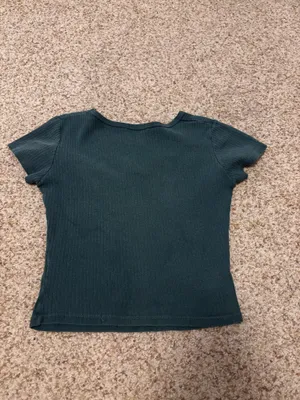 Brandy Melville Top Crop Green thumbnail 2