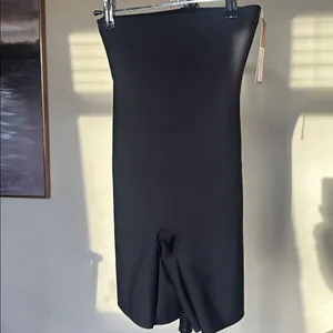 Skims Body Core Sculpt High Waisted mid thigh Short NWT Sz L Onyx Shapewear $80 thumbnail 6