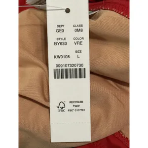 NWT J. Crew DD Halter Tie-Back Bikini Top With Mesh BY633 Bright Cerise Red Sz L thumbnail 9