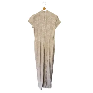 r-wear Rampage Maxi Dress 9 NWT Floral Cheongsam 90s y2k Jacquard Chinoiserie thumbnail 6