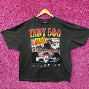 1991 Indy 500 Champion Rick Mears T-Shirt 2XL thumbnail 1