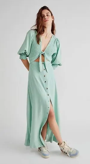 Free People String Of Hearts Maxi Dress thumbnail 1