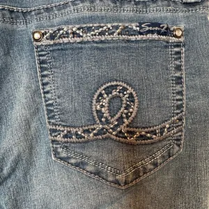 Seven7 Boot Cut Jeans Blue Denim Size 12 thumbnail 5