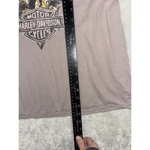 harley davidson v neck women medium‎ shirt Myrtle Beach thumbnail 7