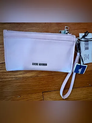 Steve Madden Brivers Pink Faux Leather Wristlet Clutch Wallet NWT Balletcore thumbnail 3