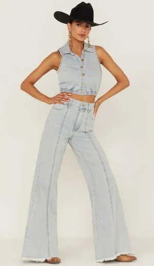 Show Me Your Mumu Ashbury Wide-Leg Jean set thumbnail 1