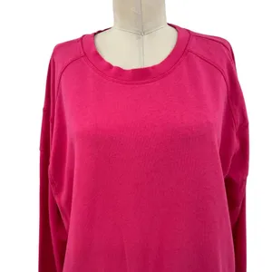 Sweaty Betty After Class Crop Sweatshirt Bright Pink Size‎ US 10 / Large thumbnail 3
