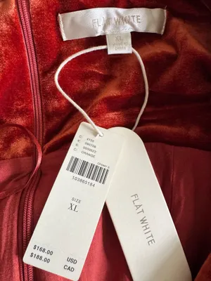 Anthropologie Flat White Velvet Halter Cutout Midi Dress, Size XL thumbnail 14