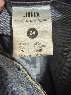 Altar'd State JBD by Just Black Denim The Patch Pocket Wide Leg Jeans Size 24 thumbnail 5