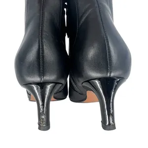 Aquatalia Black Leather Pointed Toe Ankle Boots‎ Size 7.5 thumbnail 9