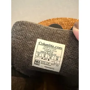 Columbia‎ Womens Lace Up Side Zip Combat Boots Black Grey Mixed Media Size 9.5 thumbnail 9