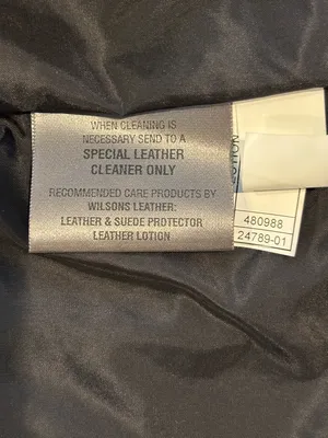 Wilsons Leather Maxima Black Genuine Leather Blazer Jacket Size Small thumbnail 5
