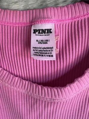 71. PINK Victoria's Secret Ribbed Pink Tank Dress thumbnail 2