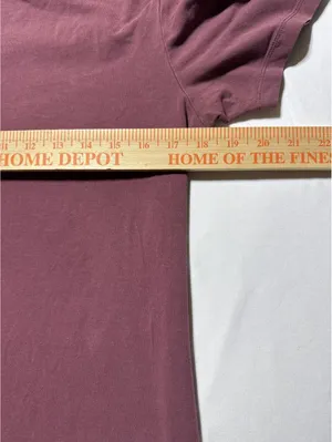 ASOS Design Burgundy Crew Neck Short Sleeve T-Shirt Size XL thumbnail 4