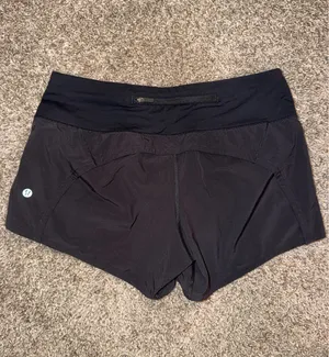 Lululemon Speed Up Shorts 4" Black thumbnail 2