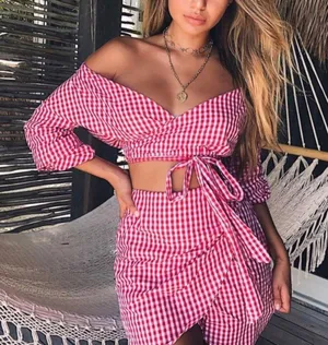 Tiger Mist Lila Top & Skirt Set thumbnail 1