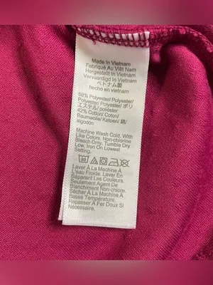 J. Crew Raspberry Bubble Textured 3/4 Sleeve Blouse size XL thumbnail 3
