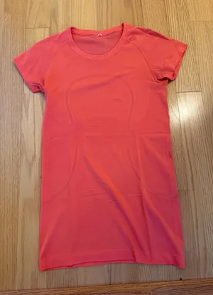 lululemon athletica Orange Short Sleeve swiftly tech thumbnail 1