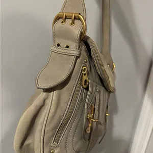 Marc Marc Jacobs Handbag Pedal to Metal Natasha‎ Crossbody Shoulder Bag Beige thumbnail 4