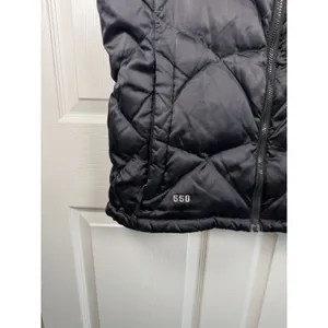 The North Face ALIT 550 Goose Down Winter Puffer Vest Jacket Womens Large Black thumbnail 4