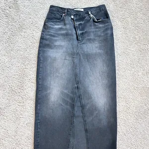 Reformation Black Denim long Skirt. 27 thumbnail 9