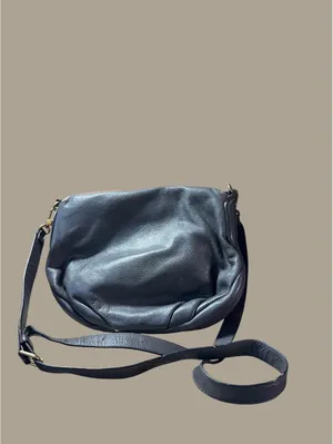 Marc by Marc Jacobs Dark Gray Leather Crossbody Bag thumbnail 2