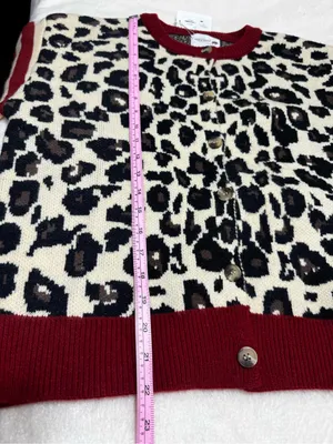 American Buffalo Leopard Print Button thumbnail 9