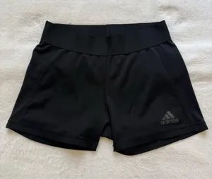 Black Adidas Spandex Shorts thumbnail 1
