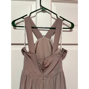 Lulus Air of Romance Taupe Maxi Dress Size Large thumbnail 7