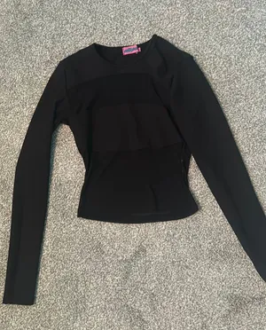 Edikted mesh long sleeve thumbnail 4