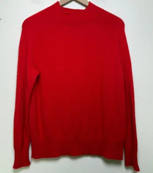 J. Crew Women Roll Neck Alpaca‎ Merino Wool Sweater Small Preppy Lightweight thumbnail 1