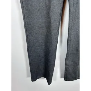 Quince Ponte Straight Leg Pants Women Medium Gray Business Casual Professional thumbnail 2