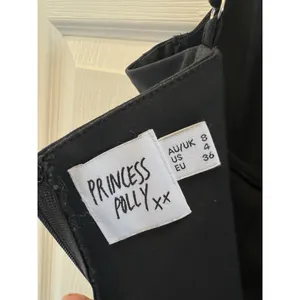 Princess Polly Black Novella Mini‎ Dress Blogger Favorite Size 4 thumbnail 5