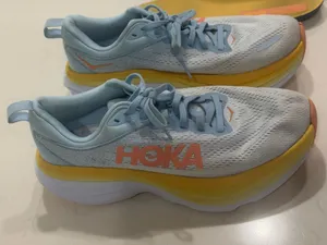 Hoka Women's Bondi 8 Running Shoes in Summer Song/Country Air thumbnail 3