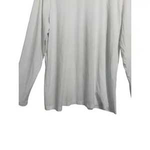 Athleta‎ Womens XL White Long Sleeve Mock Neck Lightweight Jersey Top Shirt thumbnail 4