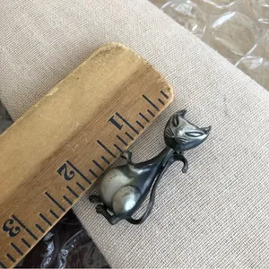 Vintage Kitty Brooch thumbnail 3