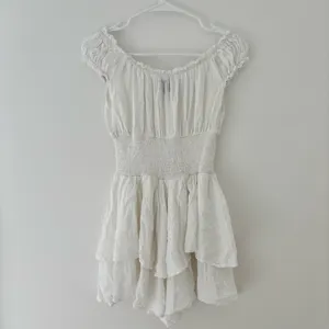 Princess Polly Love Galore Romper White Size 4 thumbnail 3
