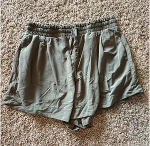 All in Motion olive green high waisted shorts thumbnail 1