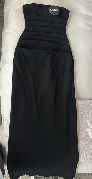 Babyboo Maxi Dress Black thumbnail 1
