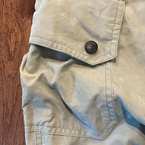 Burton pipe womens green cargo pants size small thumbnail 9