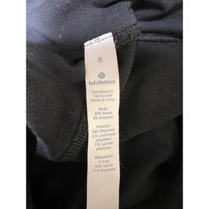 Lululemon‎ Take It Easy Pant 33" Black Women's Size 8 thumbnail 9