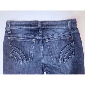 Joes Jeans Provocateur Bootcut Dark Wash Low Rise Blue Denim Pants Womens Sz 24 thumbnail 7